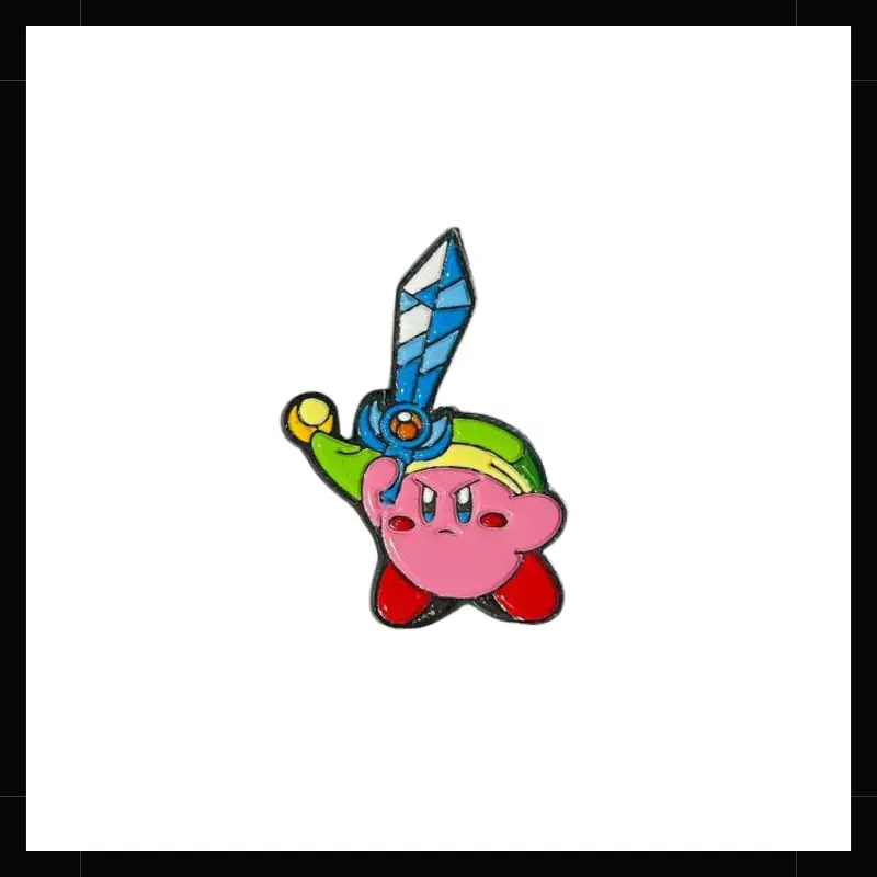 Kirby Zelda Pin metálico
