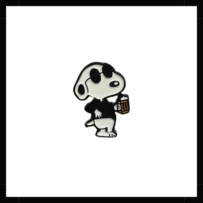 Snoopy Joe Cool pin metálico
