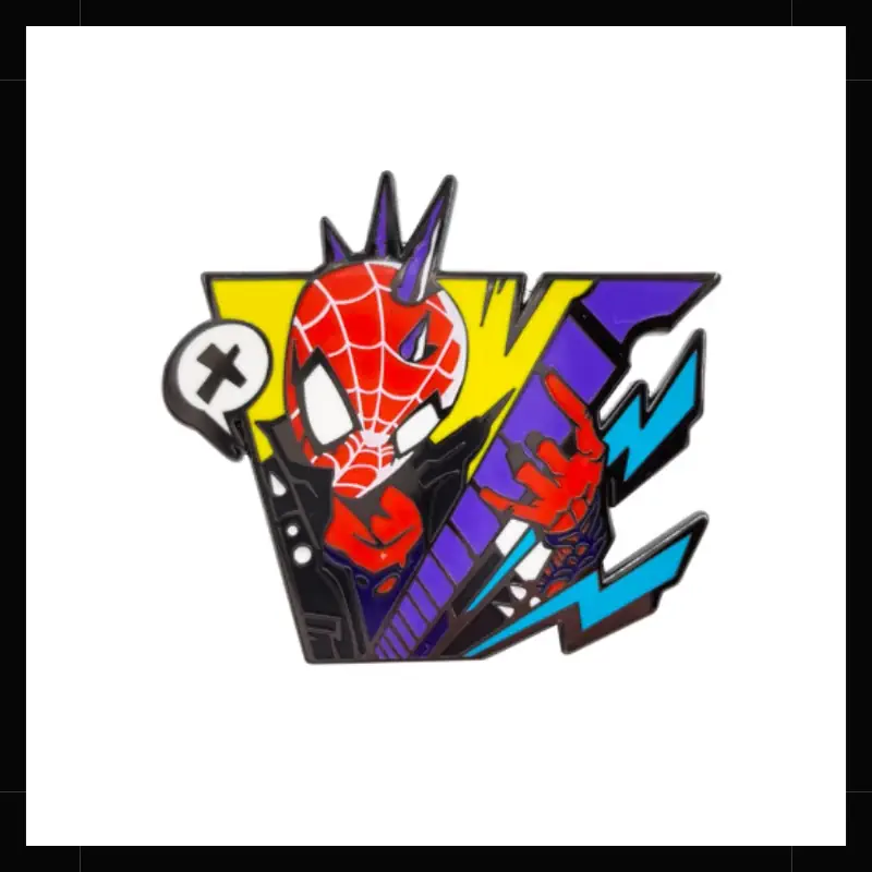 Pin Metálico Spider-Punk