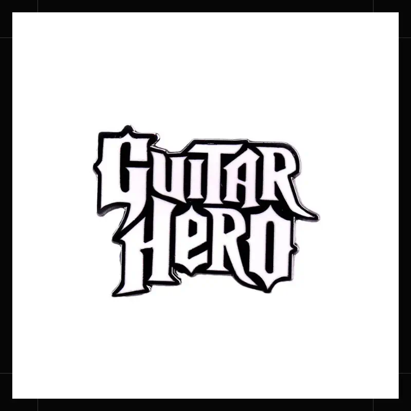 Pin Metálico Guitar Hero
