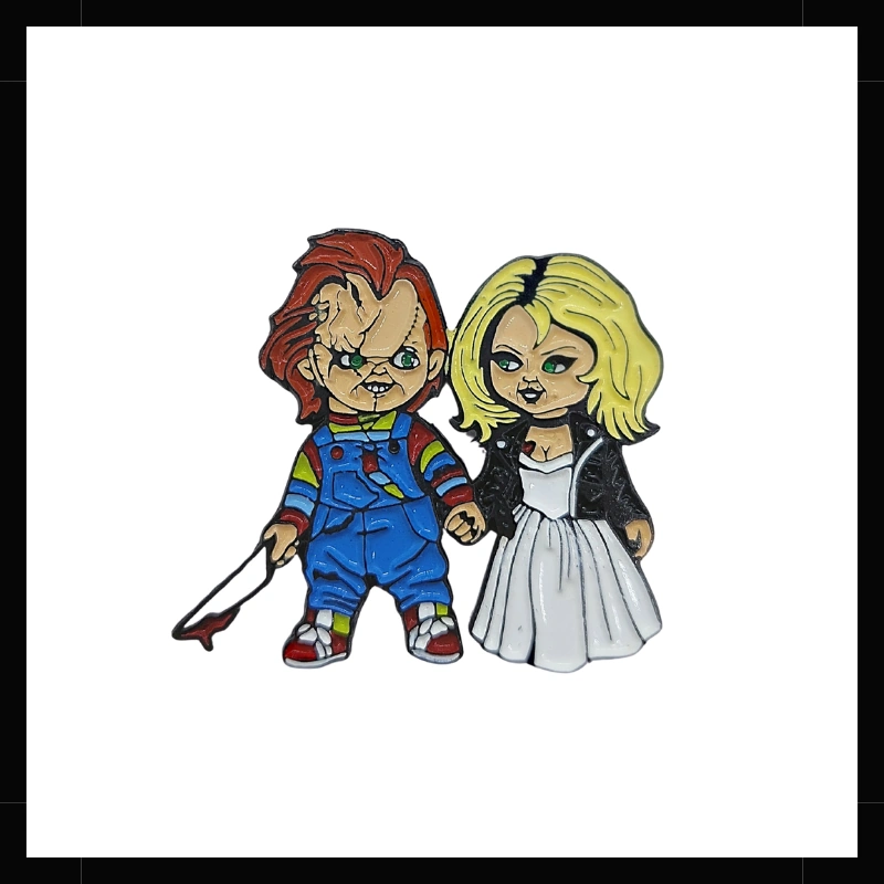 Pin Chucky y La Novia de Chucky