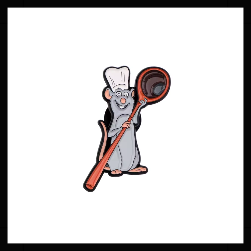 Pin Metálico Ratatouille