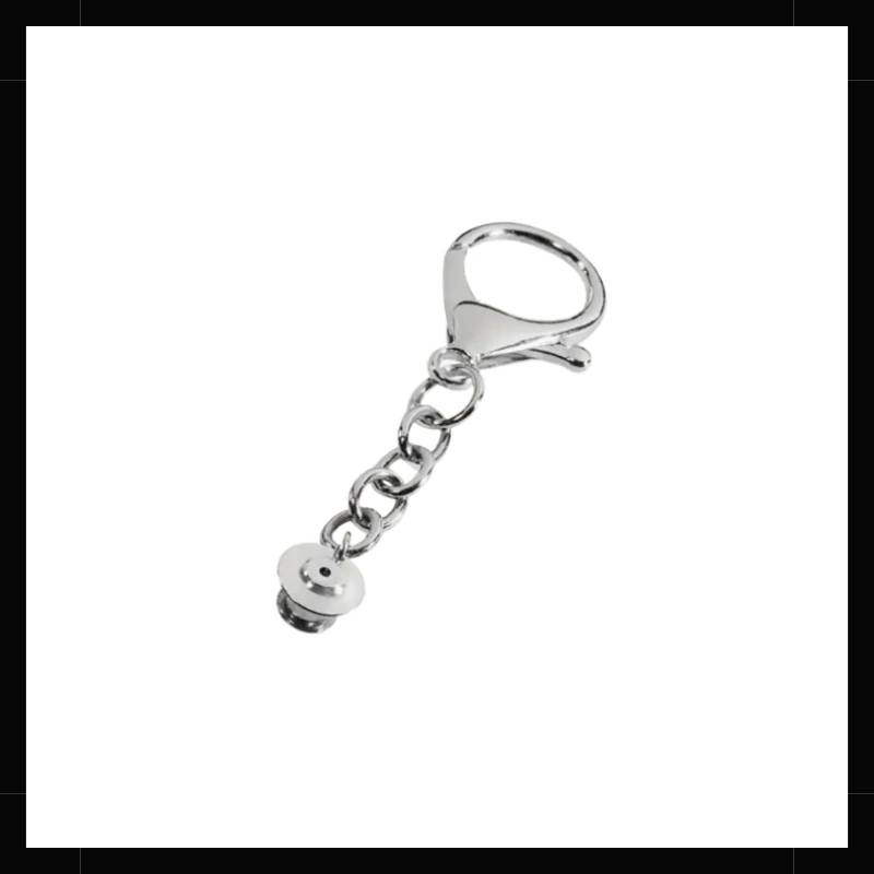 Broche de Seguridad Para Volver Llavero un Pin