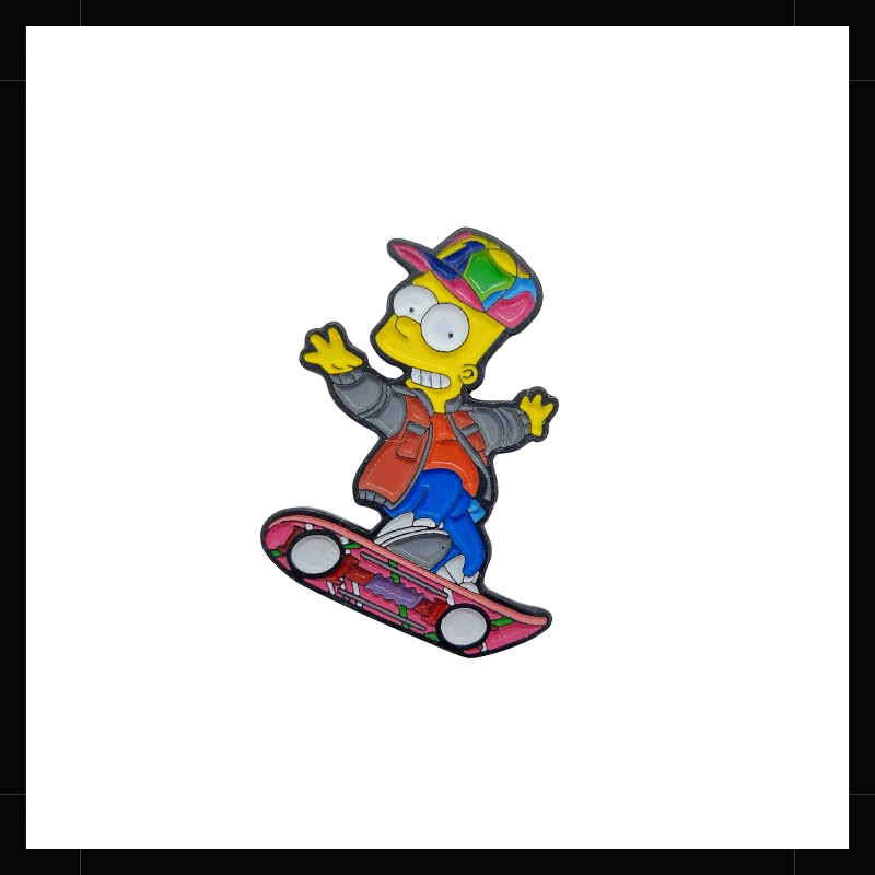 Pin Bart Volver al Futuro
