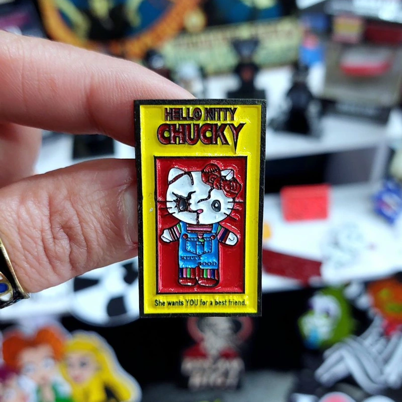 Pin Metálico Hello Kitty Sanrio