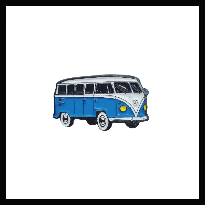 Pin Kombi Azul