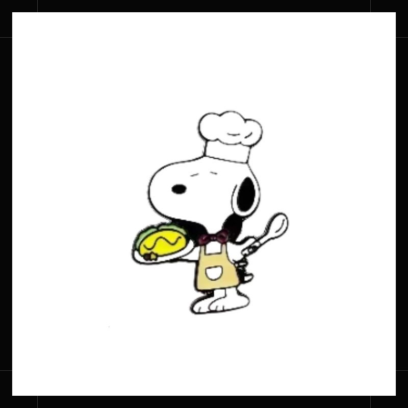 Pin Snoopy Chef