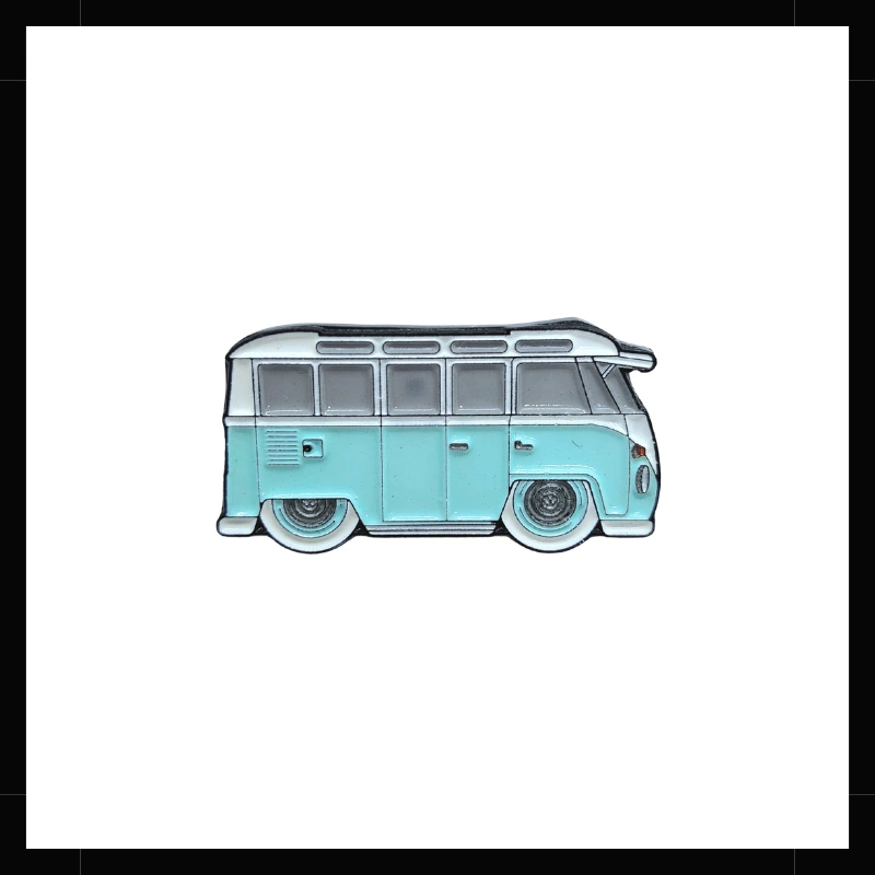 Pin Van Azul