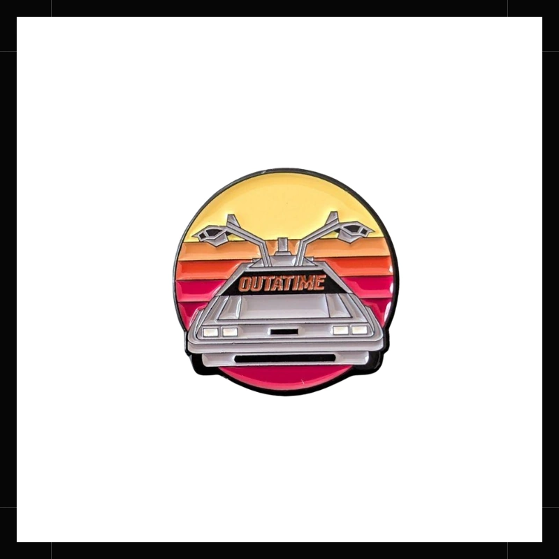 Pin DeLorean Out of time