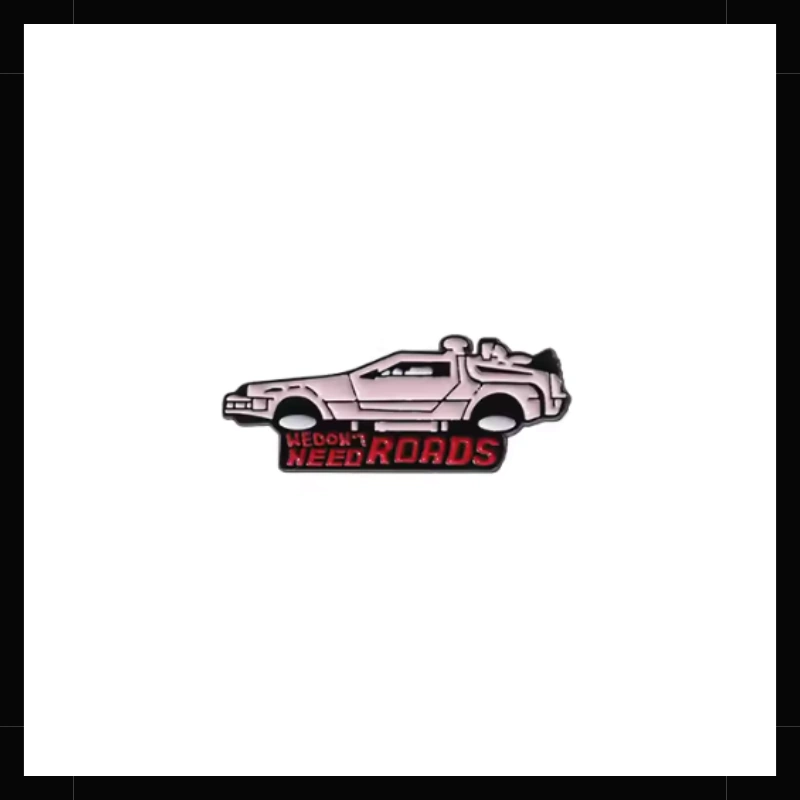 Pin Delorean Mini