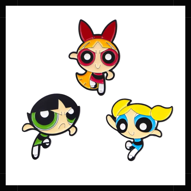 Set de Pines Las Chicas Superpoderosas