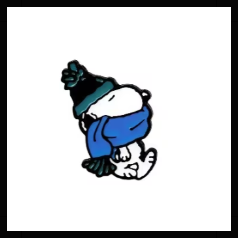 Pin Snoopy Invernal
