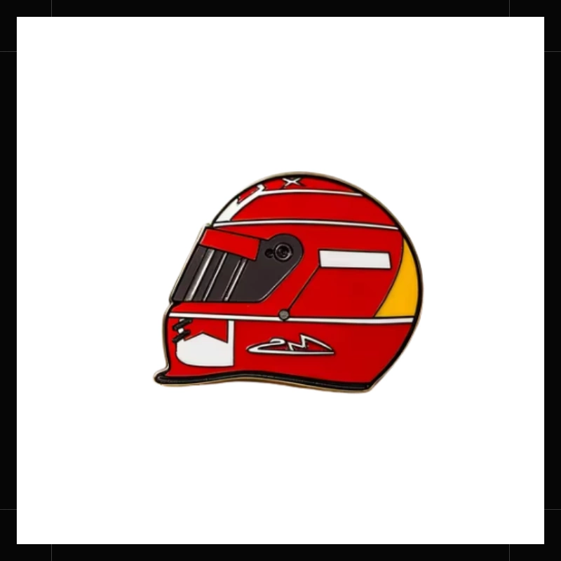 Pin Casco Rojo