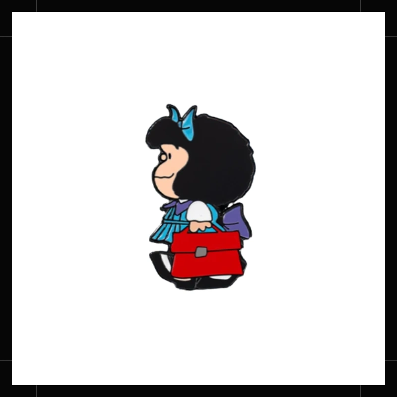 Pin Mafalda Azul
