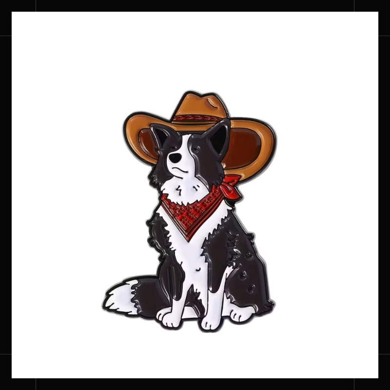 Pin Perrito Vaquero