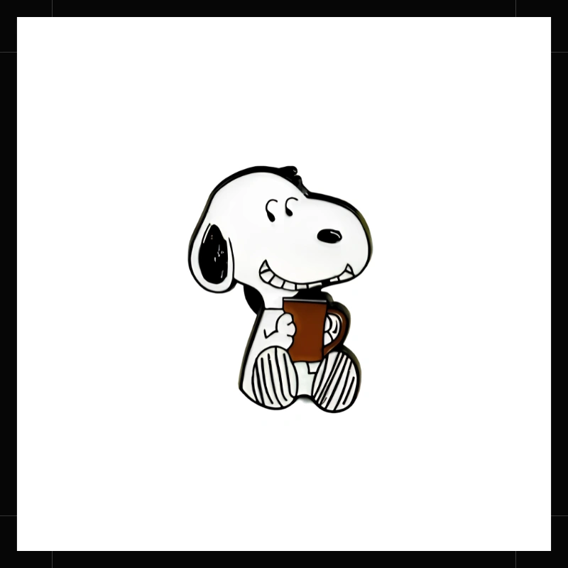 Pin Snoopy Cafetero